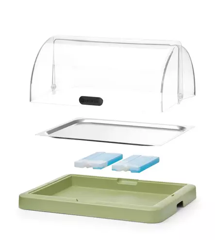 Kylmätarjotin Roll Top Uniq Douple Musta - Rolltop kannelliset tarjottimet - H871812 - 2